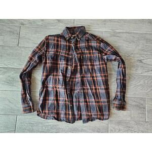 Men's Buffalo Jackson Trading Co. Button Up Long Sleeve Shirt Size Small Plaid